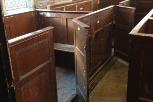 Pews reconstruction S Aisle 2.JPG.jpg - A new arts space at St Mary's Old Church